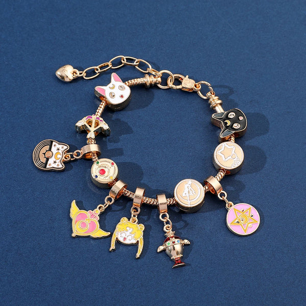 Sailor Moon Charms Bracelet