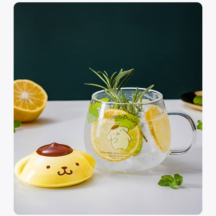 Sanrio Cute Cup With Lid - Juneptune