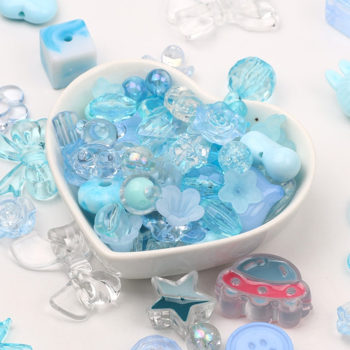 Colorful Kawaii Mix DIY Crafting Beads - Juneptune