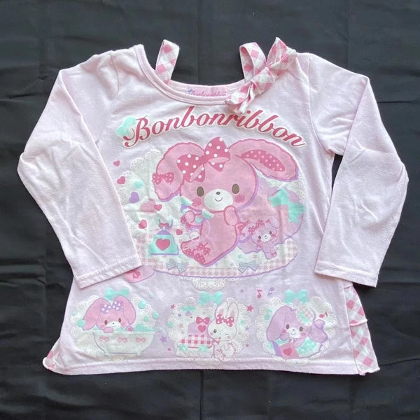 Bonbon Bunny Long Sleeve Top