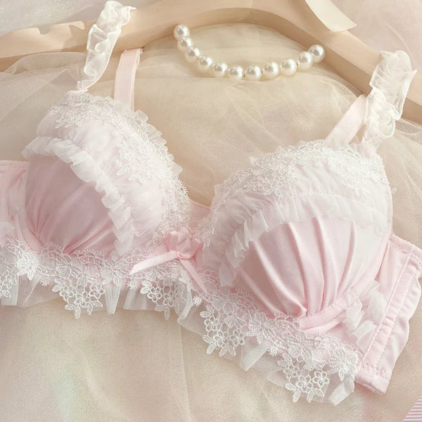 Lolita Fairy Shell Lace Lingerie Set