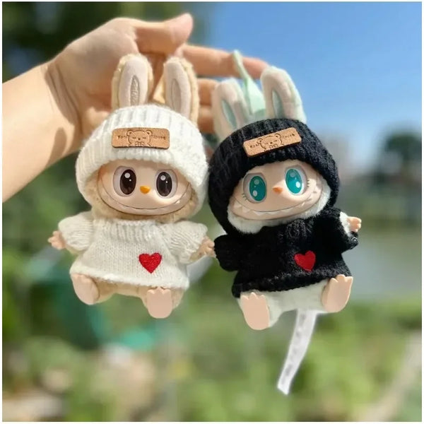 17cm Labubu Heart Outfits