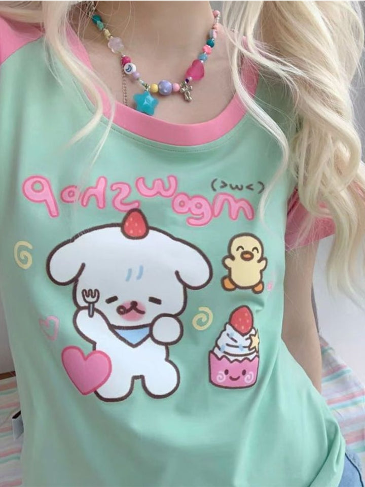 Kawaii Puppy T-Shirt - Juneptune