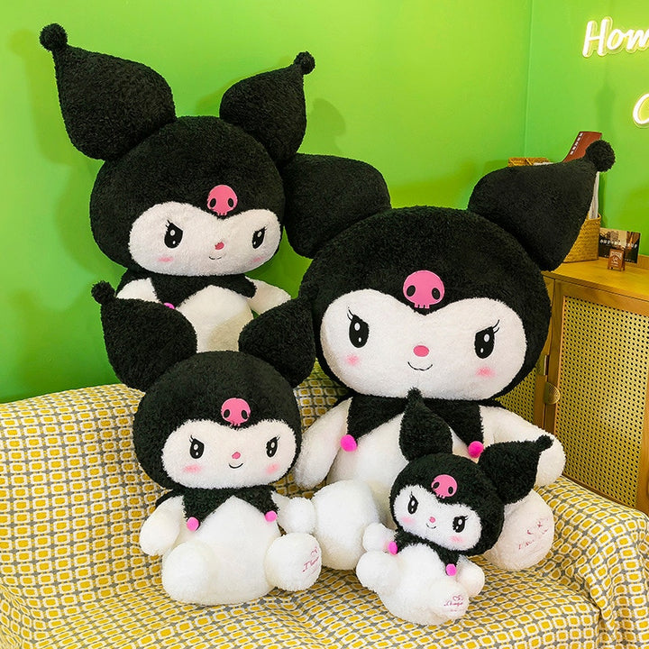 Sanrio Fluffy Kuromi Oversized Plush Toy – Juneptune