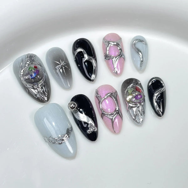 Stellar Orbit Nails Set