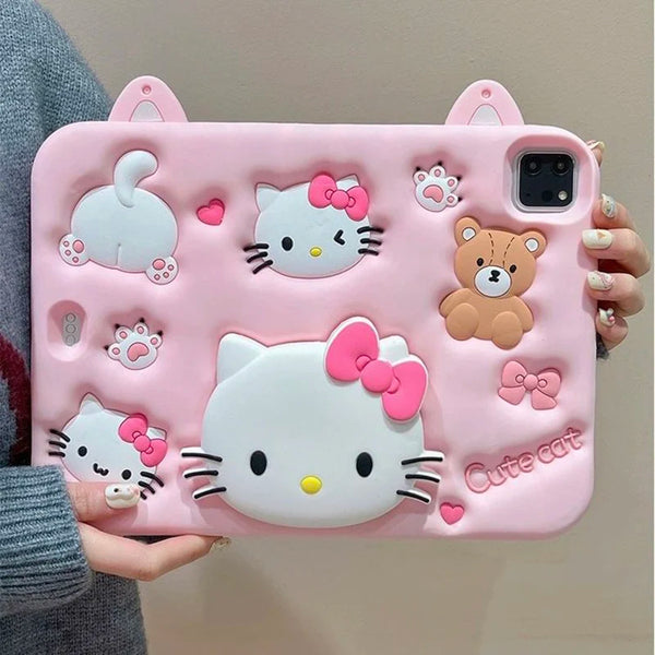 3D Hello Kitty Ipad Case