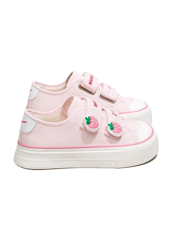Kawaii Fruit Charm Sneakers