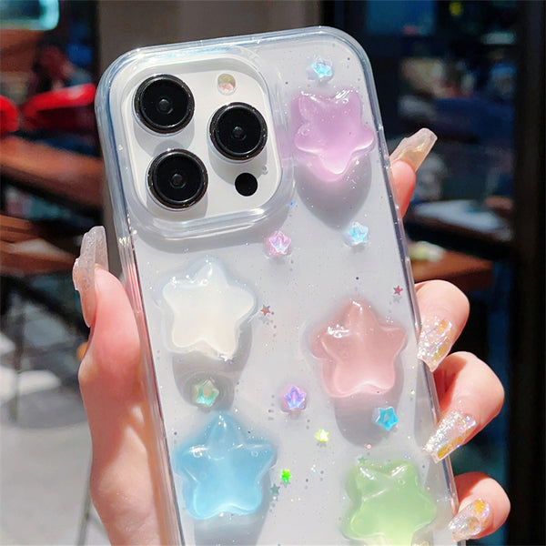 Candy Star Luminous iPhone Case