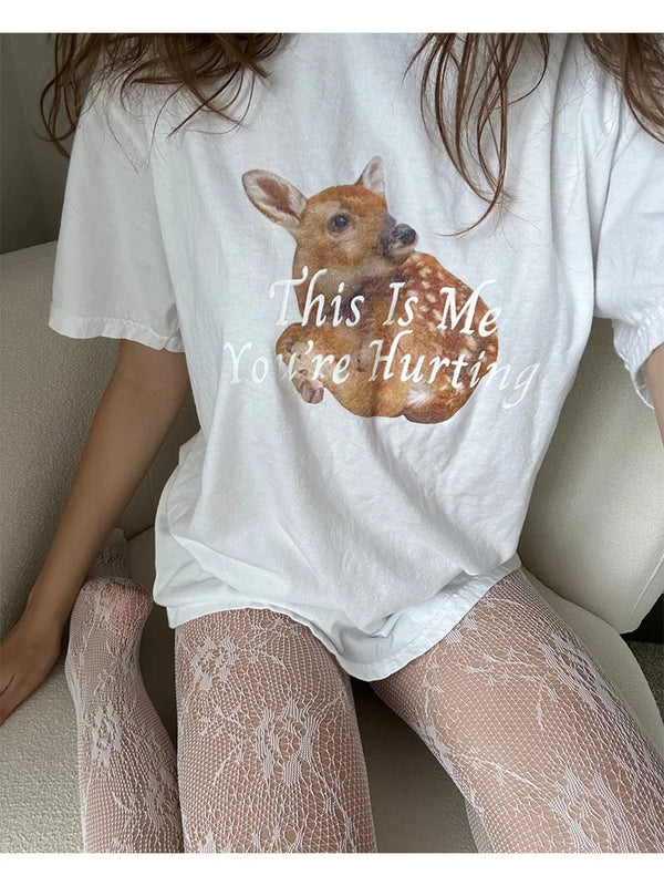 “This Is Me You’re Hurting” Soft Graphic Tee