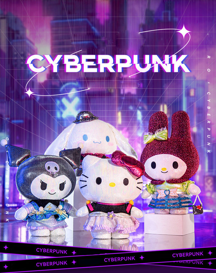 Sanrio My Melody Cyberpunk Edition Plush Toy - Juneptune