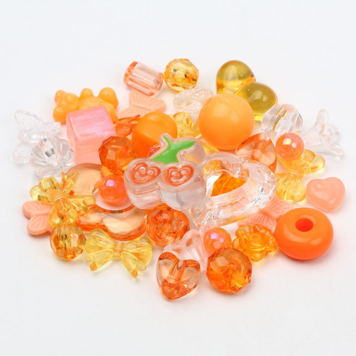 Colorful Kawaii Mix DIY Crafting Beads - Juneptune