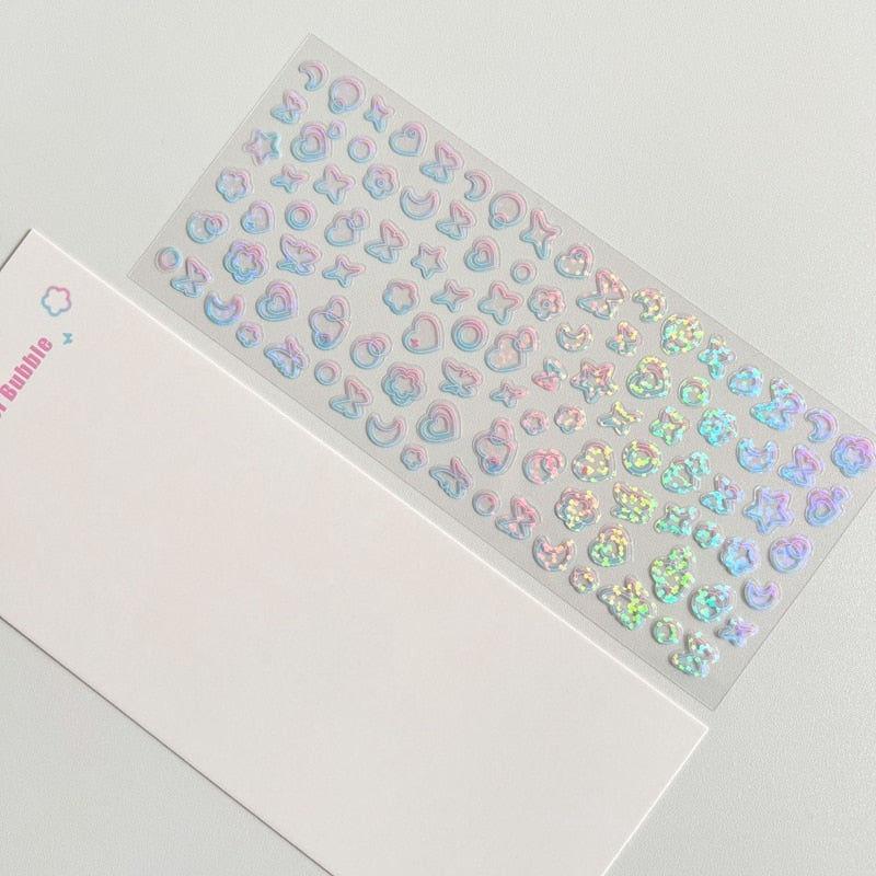 Gradient Holographic Stickers – Juneptune
