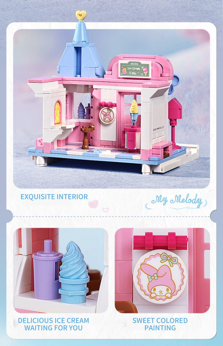 Sanrio House Building Blocks - Juneptune