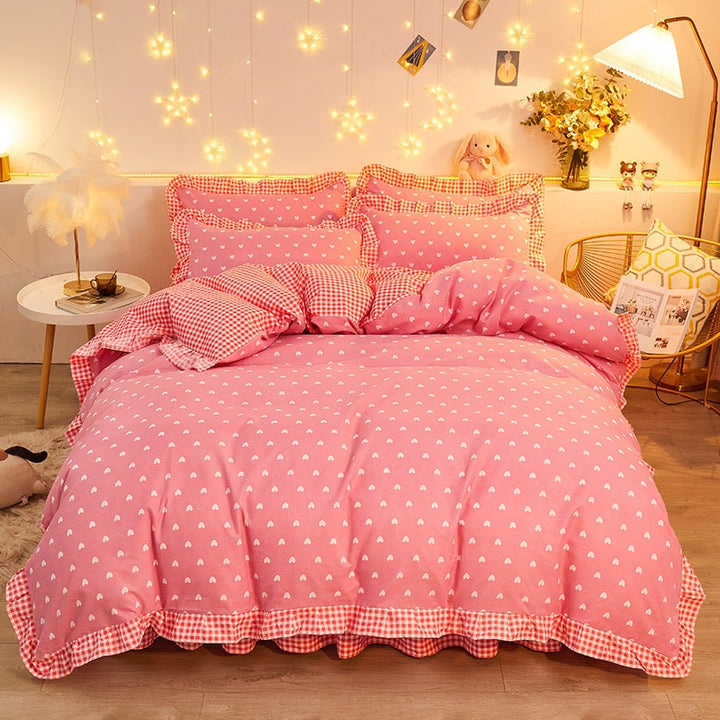 Aesthetic Colorful Bedding Set - Juneptune