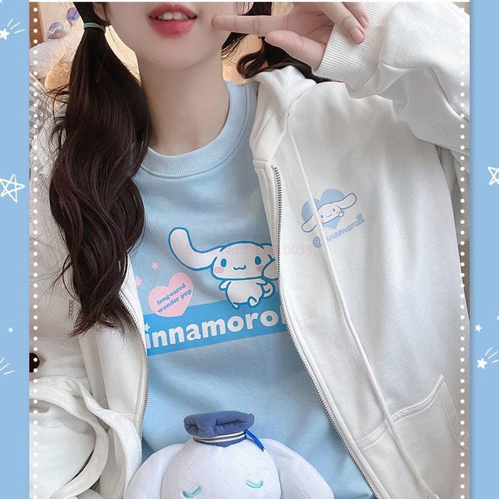 Sanrio Cinnamoroll Oversized Hoodie - Juneptune