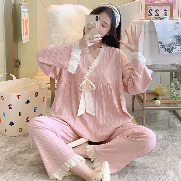 Pastel Coquette Pajama Set