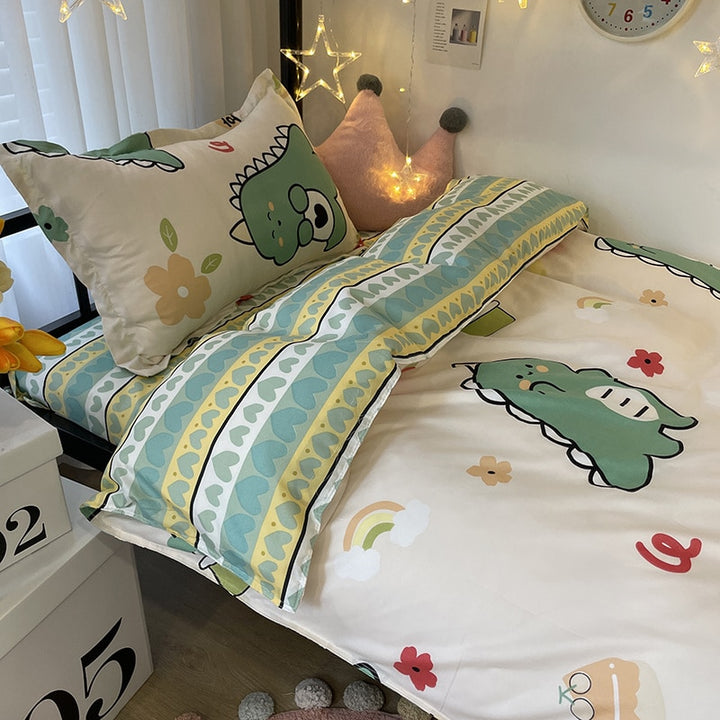 Kawaii Colorful Bedding Set - Juneptune