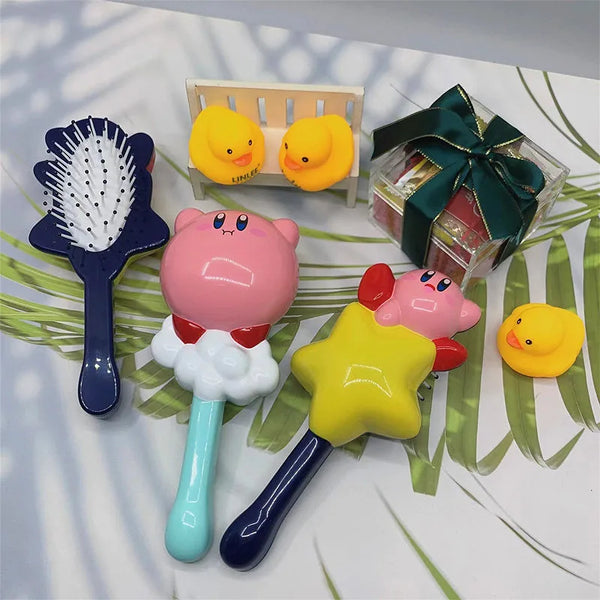 Kirby Star Hair Brush