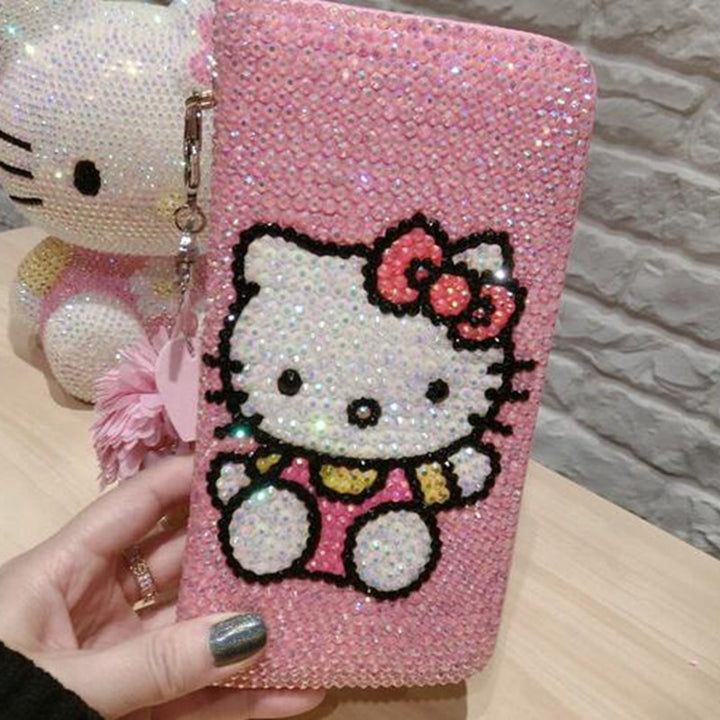 Sanrio Hello Kitty Rhinestone Wallet - Juneptune