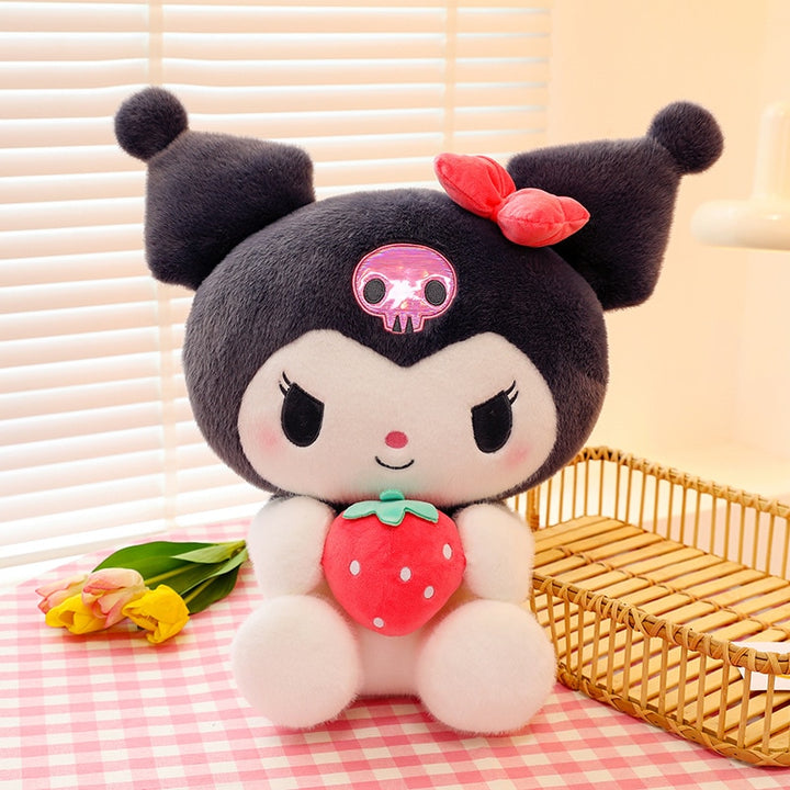 Sanrio Strawberry Kuromi & My Melody Plush - Juneptune