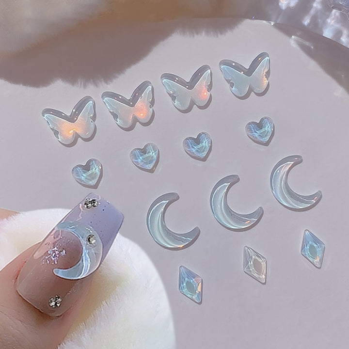 Crystal Astro DIY Nail Beads - Juneptune