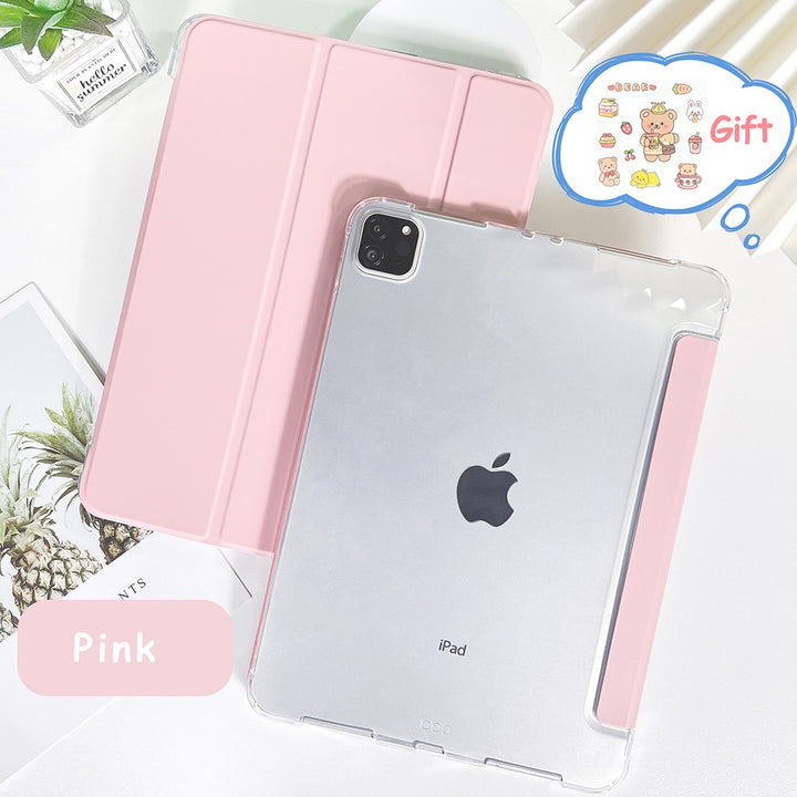 Kawaii Bear Apple iPad Protective Case - Juneptune