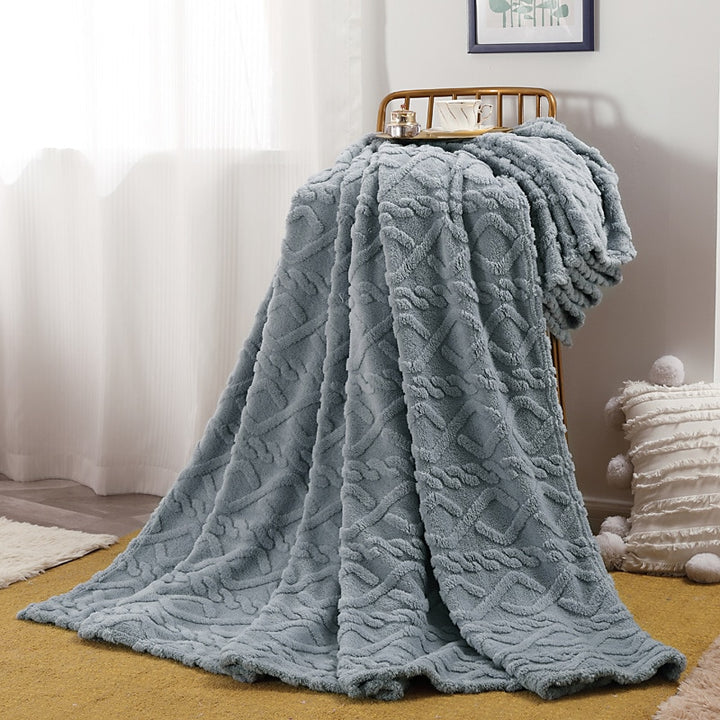 Aesthetic Fluffy Blanket - Juneptune