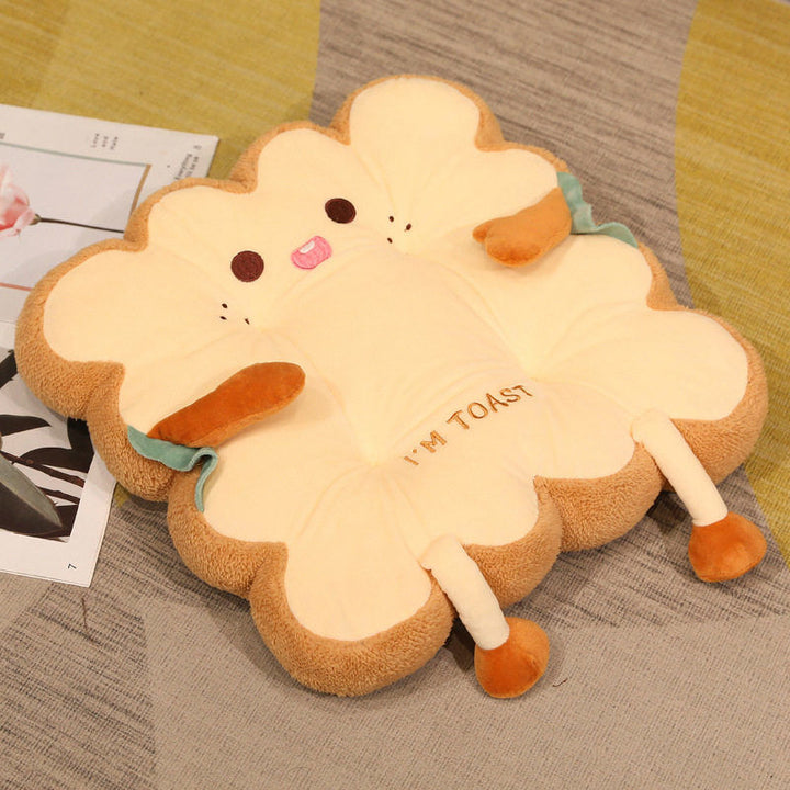 Kawaii Bread Comfortable Chair Cushion - Juneptune