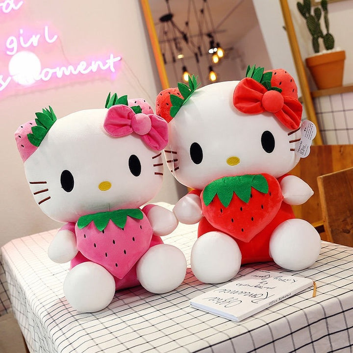 Sanrio Strawberry Hello Kitty Plush - Juneptune