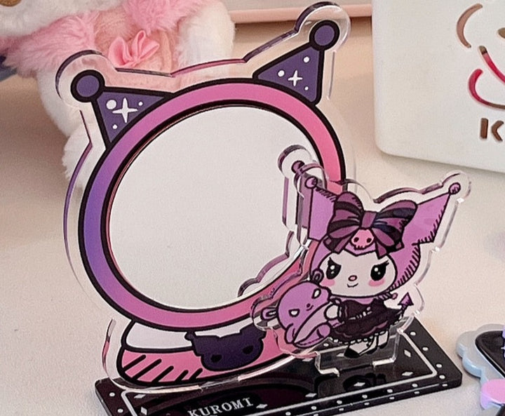 Sanrio Kuromi Mirror Acrylic Stand - Juneptune