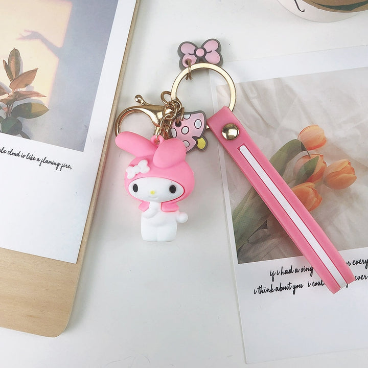 Sanrio Friends Fluffy Keychain - Juneptune