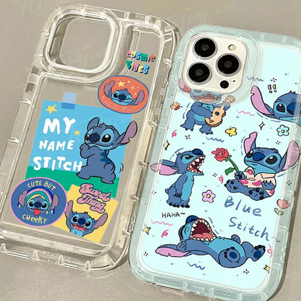 Stitch Transparent iPhone Case