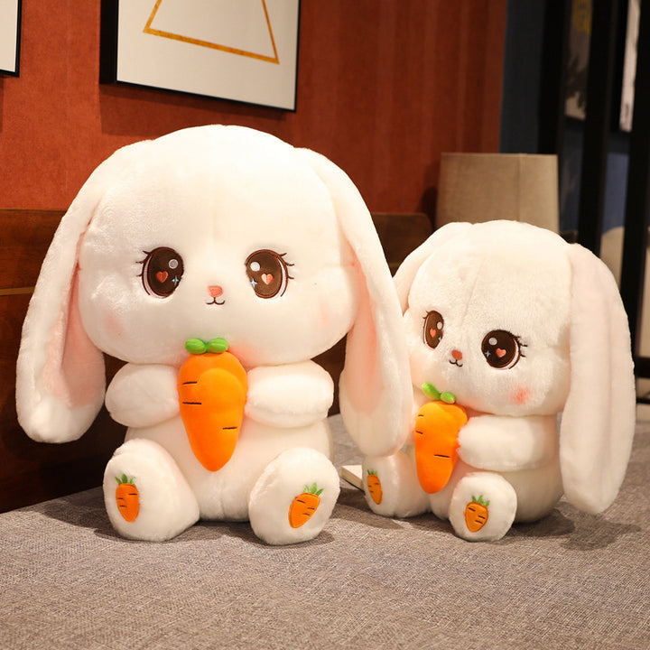 Kawaii Oversized Long Ears Bunny Plush Toy - Juneptune
