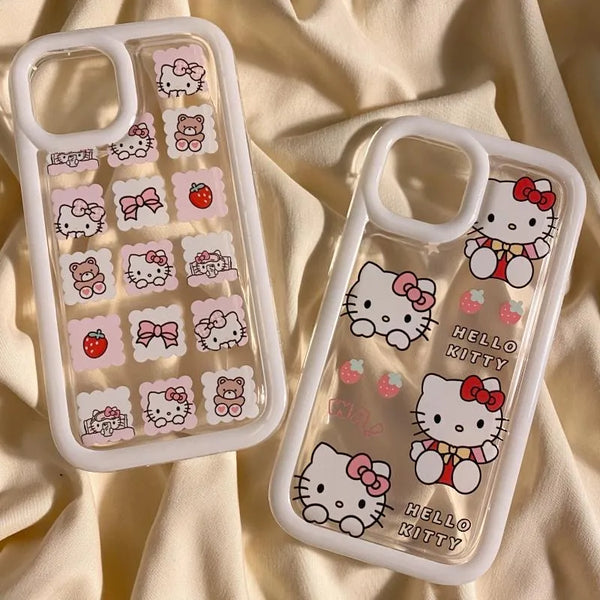 Strawberry Hello Kitty iPhone Case