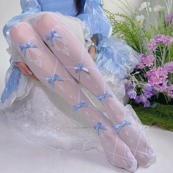 Sweet Lolita White Stockings