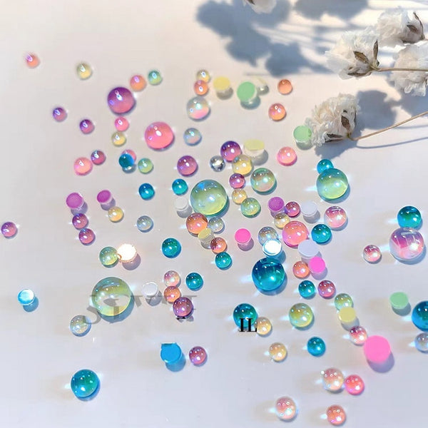 Crystal Mermaid DIY Nail Beads - Juneptune