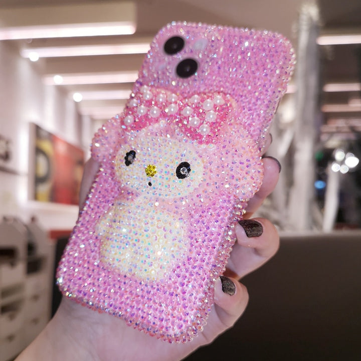 Sanrio My Melody Rhinestone iPhone Case - Juneptune