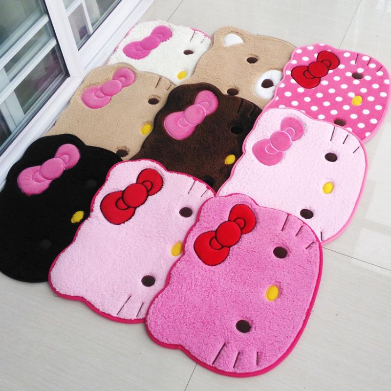 Colorful Hello Kitty Rug Juneptune
