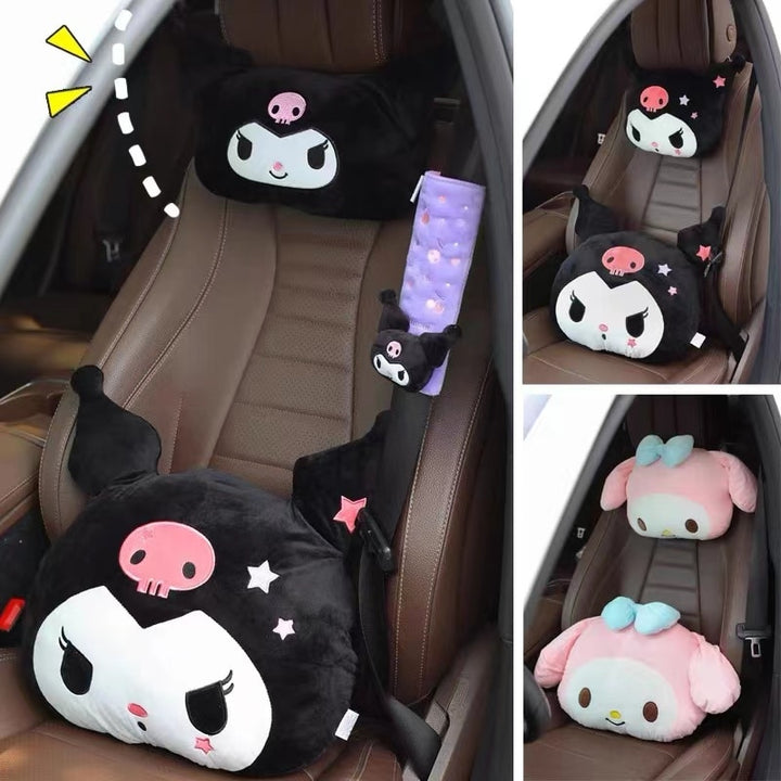 Sanrio Car Covers Plush Set - Juneptune