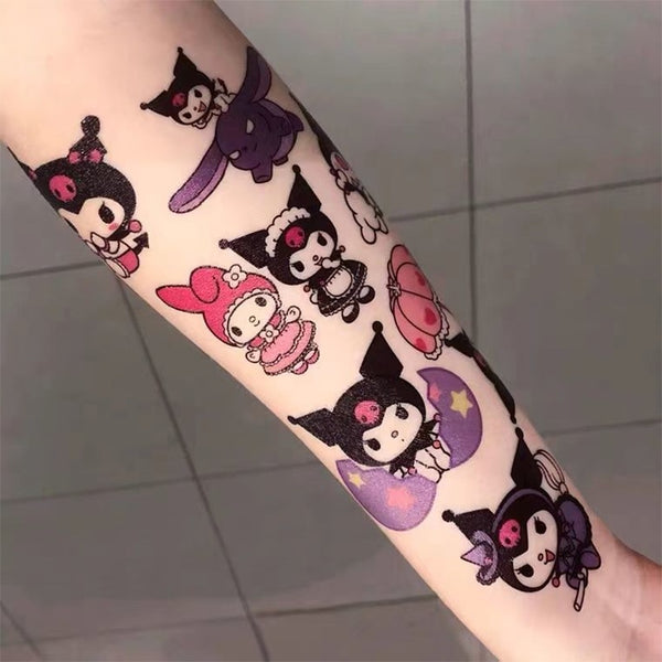 Sanrio Waterproof Temporary Tattoos - Juneptune