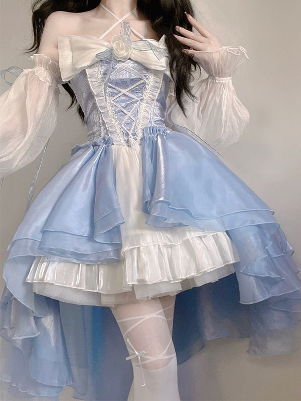 Lolita Fairy Blue Dress - Juneptune