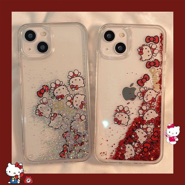 Sanrio Hello Kitty Quicksand iPhone Case - Juneptune