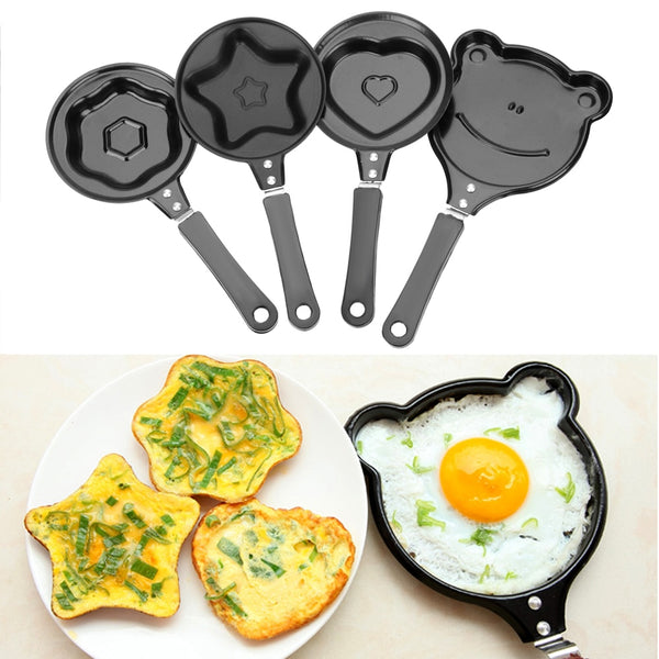 Non-Stick Mini Frying Pan With Shapes - Juneptune