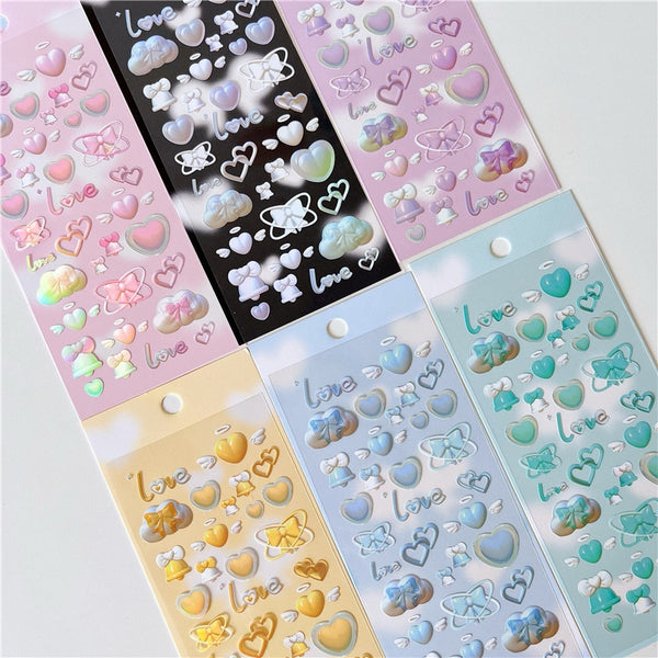Cute Korean Style Aesthetic Stickers - Juneptune