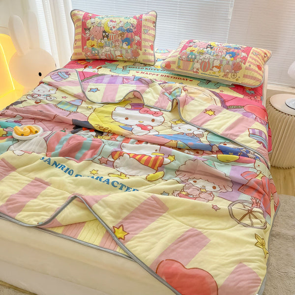 Sanrio Friends Thin Quilt Set - Juneptune