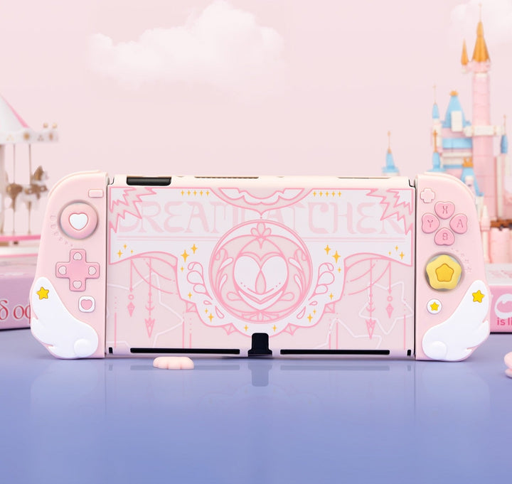 Kawaii Pink Nintendo Switch Protective Case - Juneptune