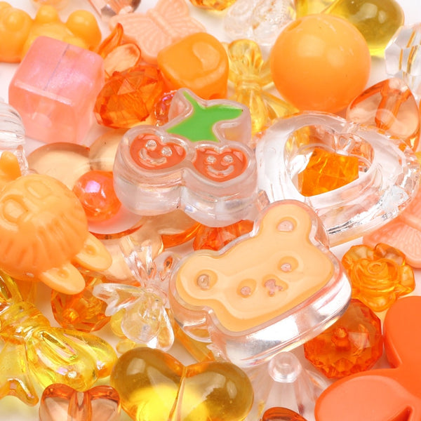 Colorful Kawaii Mix DIY Crafting Beads - Juneptune