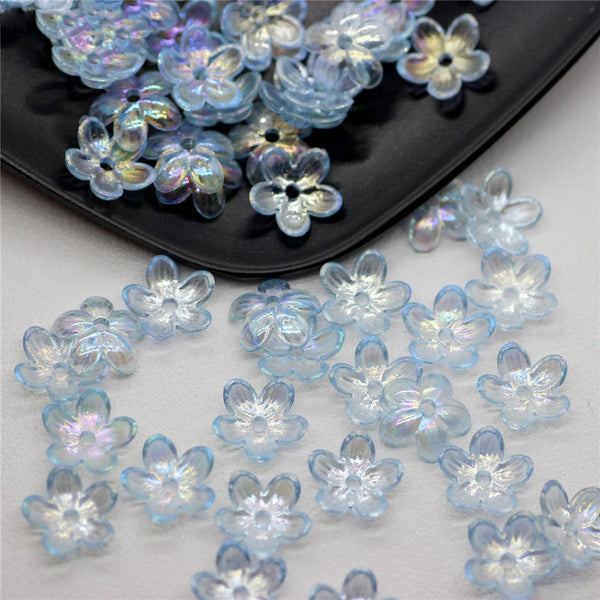 Flower Petal Shaped DIY Crafting Beads - Juneptune