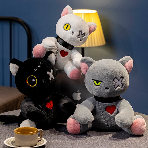 Gothic Cat Plush