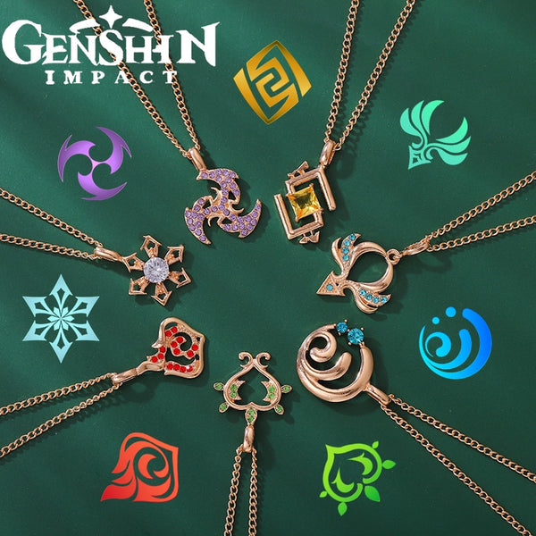 Genshin Impact Vision Necklace - Juneptune